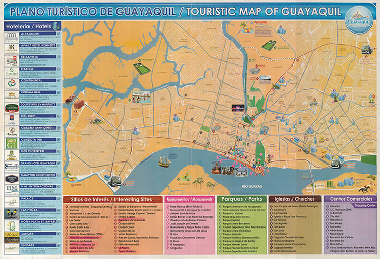 Plano Turistico Guayaquil